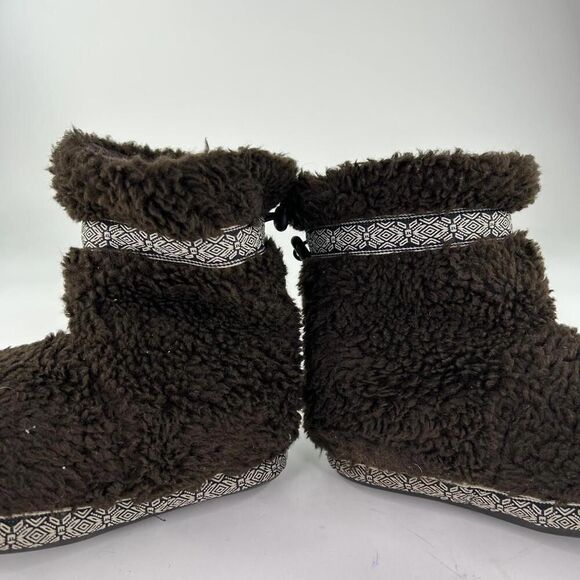 Woolrich Whitecap Boot US 7 Women's Berber Fleece Java Brown Sherpa Flat Boots - Picture 8 of 10